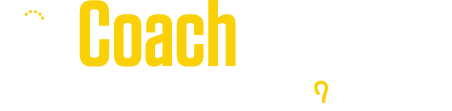 Coach Training Logo in Yellow and White